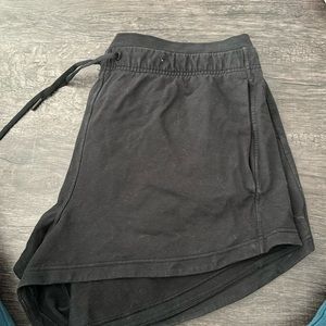 Black, lululemon shorts